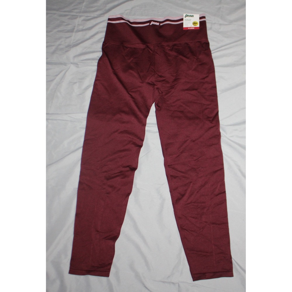 Women's Penn seamless leggings size XL burgundy